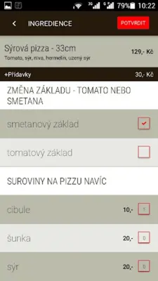 Pizza Burger Malše android App screenshot 2